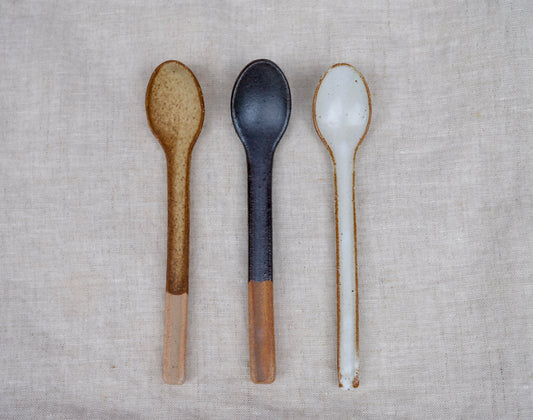 Shigaraki-ware Ceramic Spoon