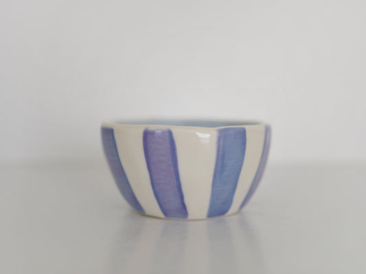 Handmade by Cara Small Stripe Bowl
