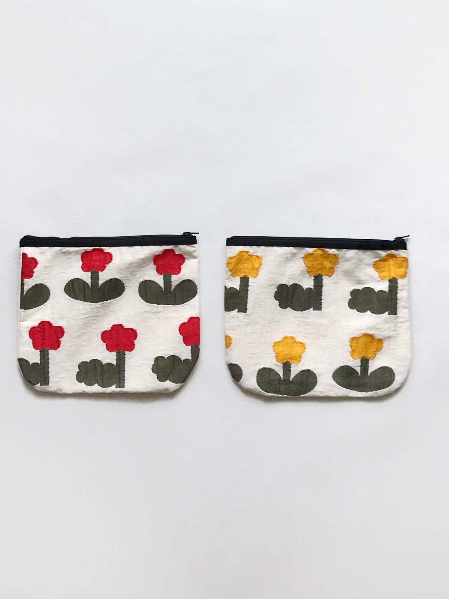 Pot and Tea Flower Pouch