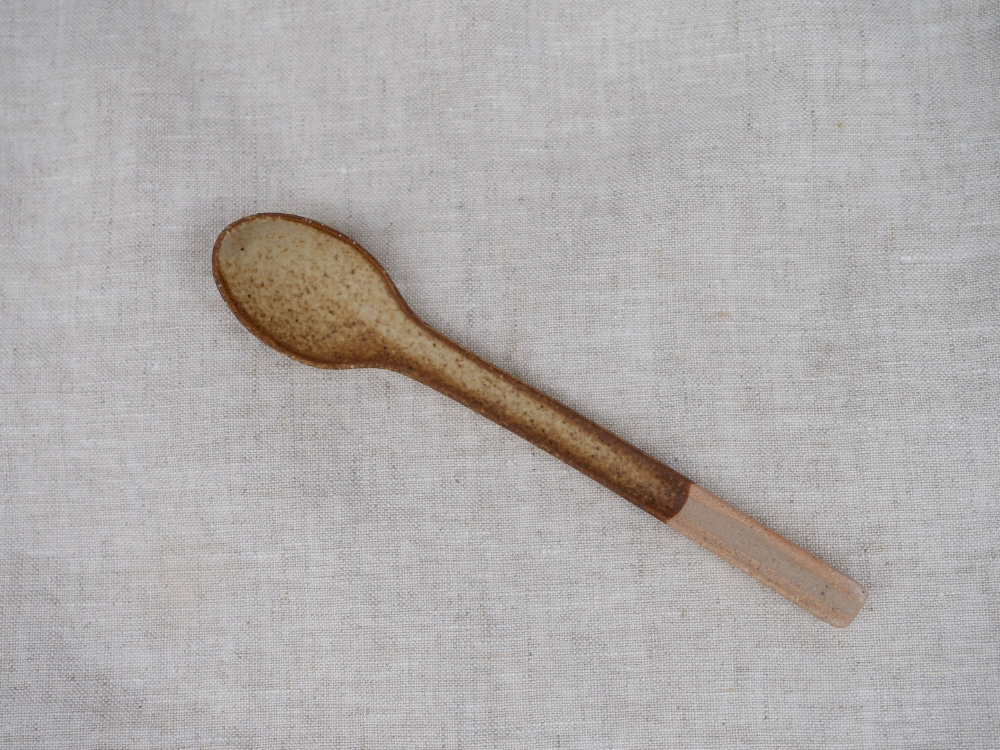 Shigaraki-ware Ceramic Spoon