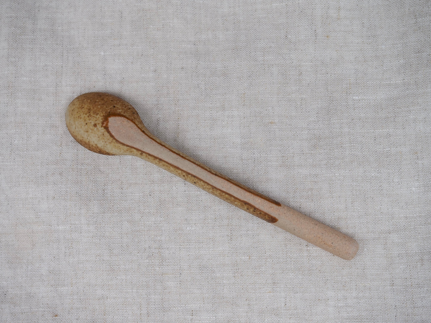 Shigaraki-ware Ceramic Spoon