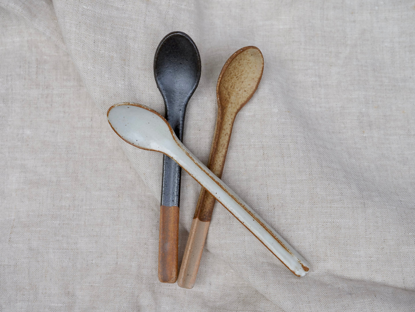 Shigaraki-ware Ceramic Spoon