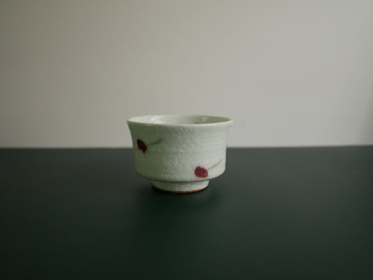 Shigaraki-ware Cherry Matcha Bowl