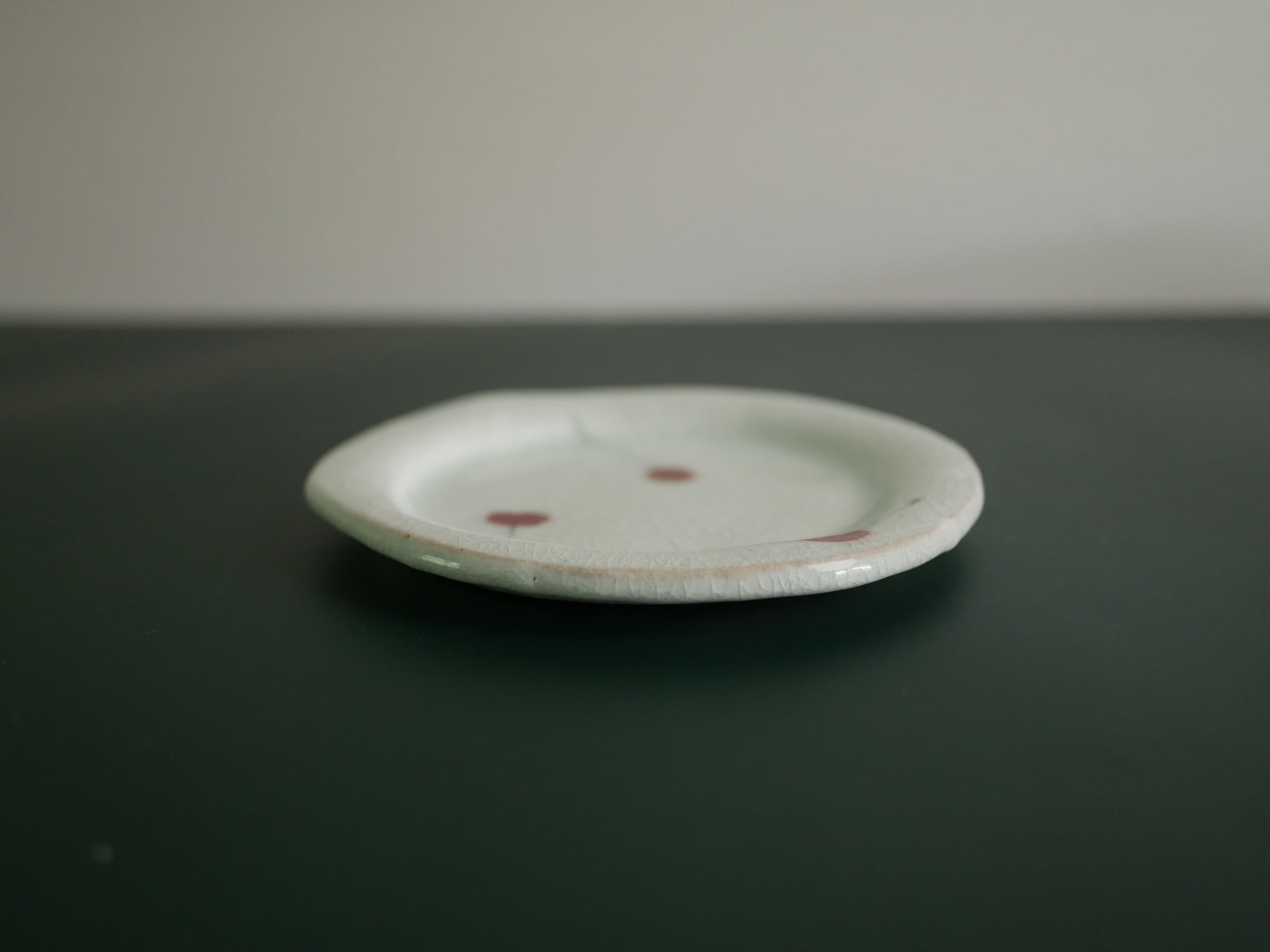 Shigaraki-ware Cherry Saucer Plate