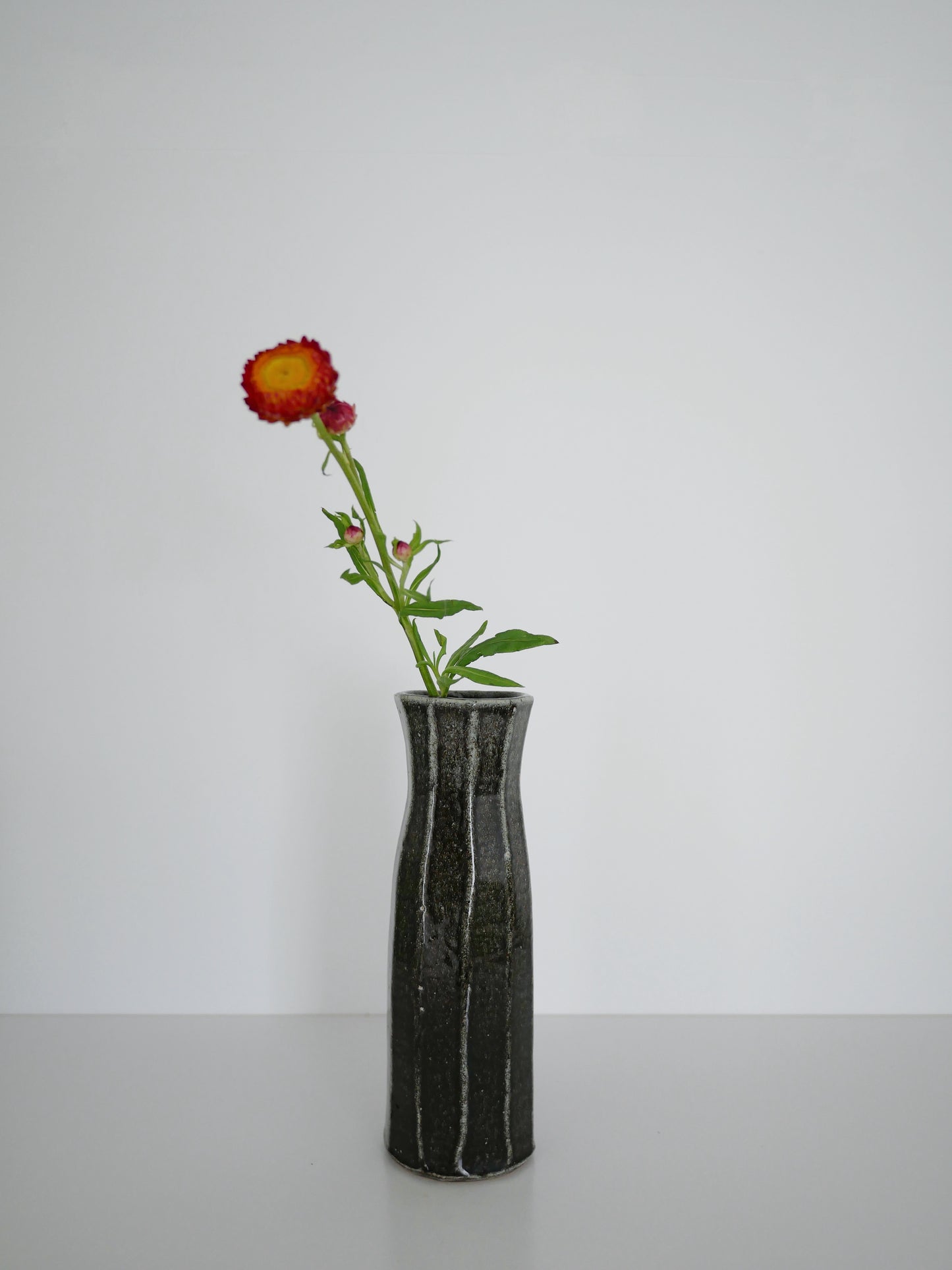 Shigaraki-ware Tall Vase