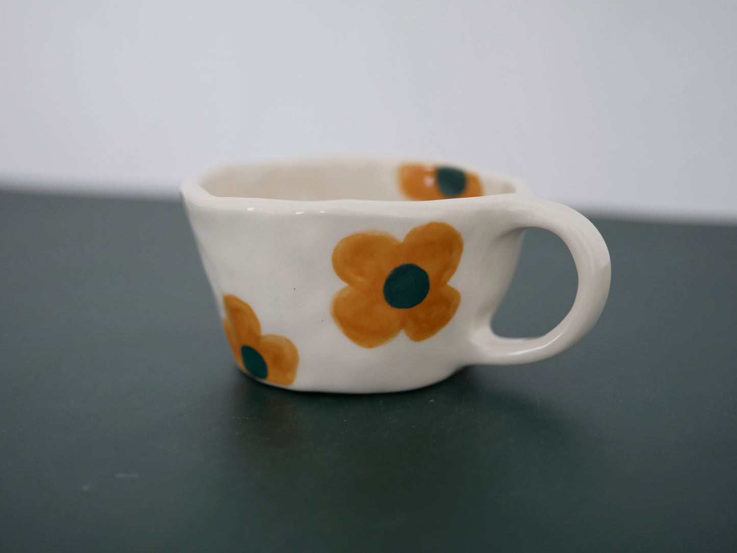 Handmade by Cara Ginkgo Mug