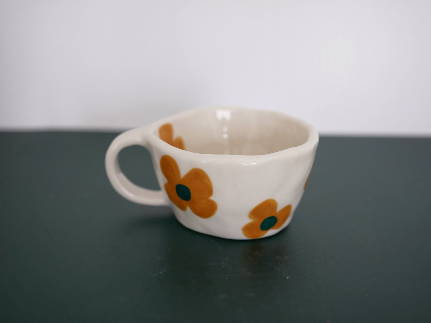 Handmade by Cara Ginkgo Mug