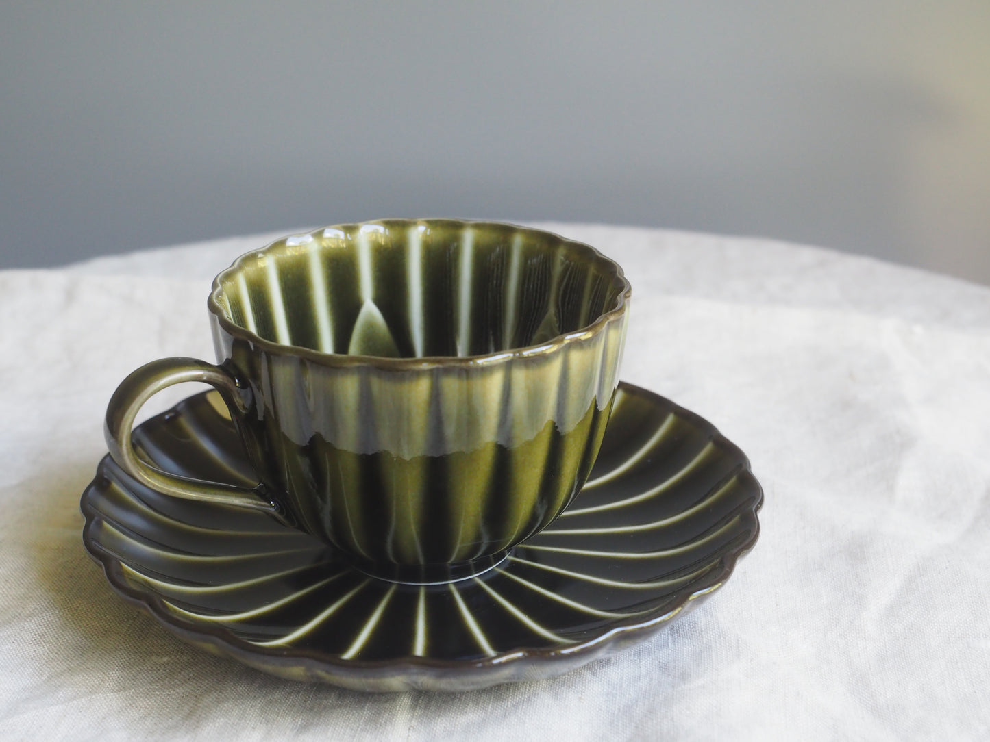 Kaneko Kohyo Giyaman Coffee Cup and Plate Set