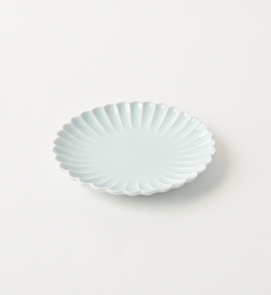 Hasami-ware Chrysanthemum Plate