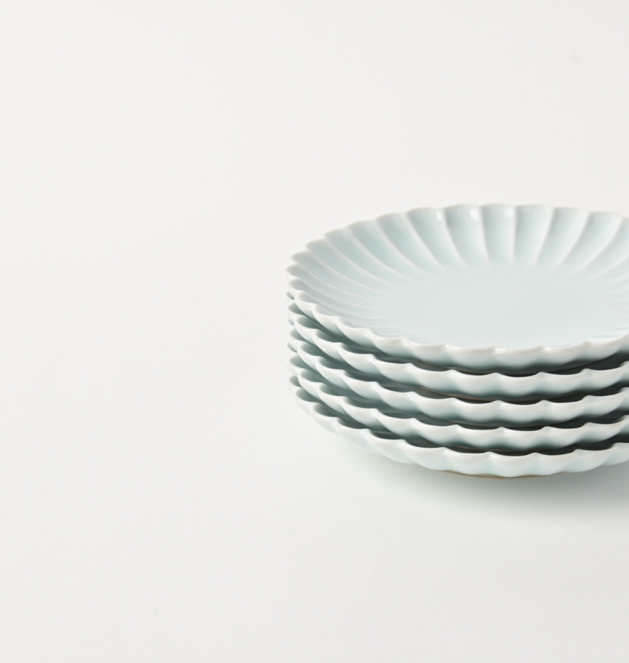 Hasami-ware Chrysanthemum Plate