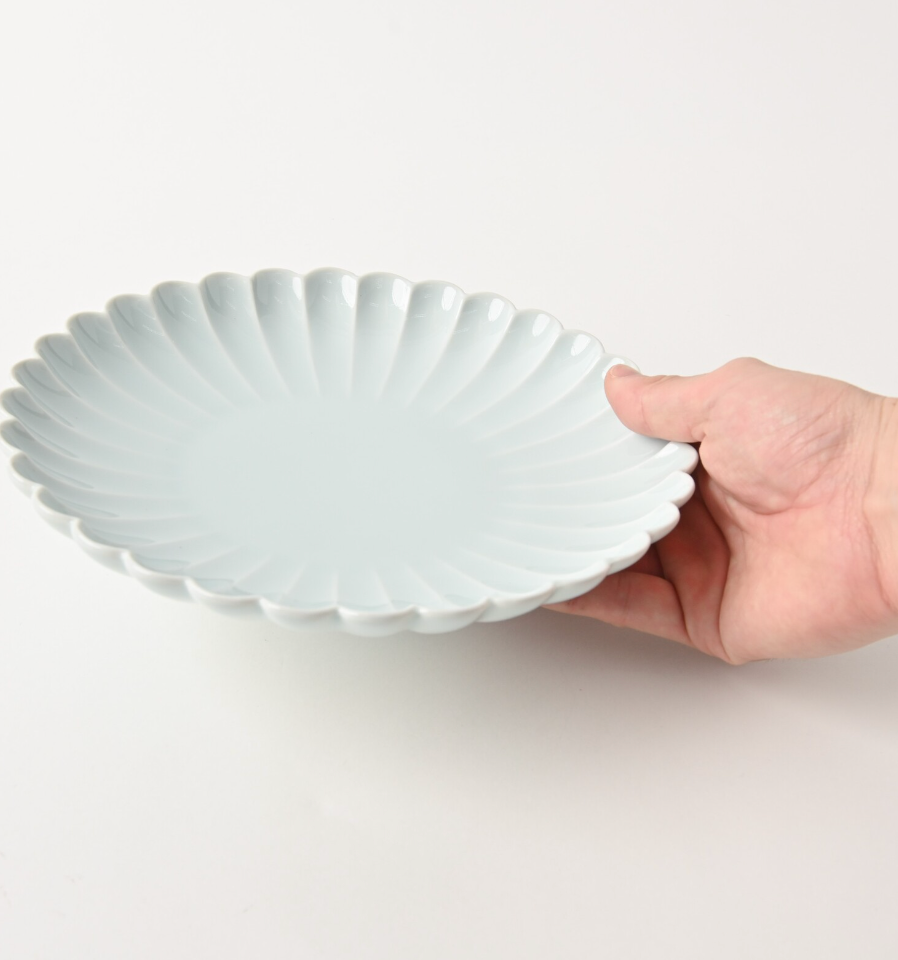 Hasami-ware Chrysanthemum Plate