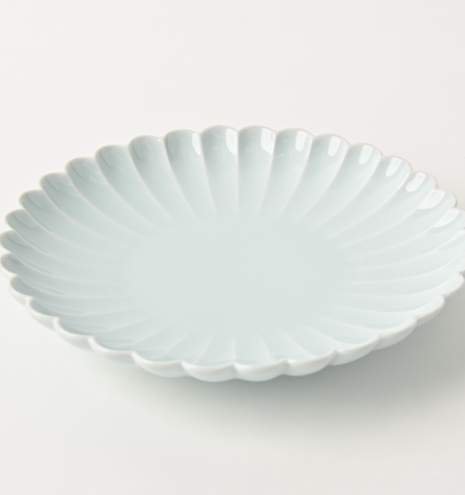 Hasami-ware Chrysanthemum Plate