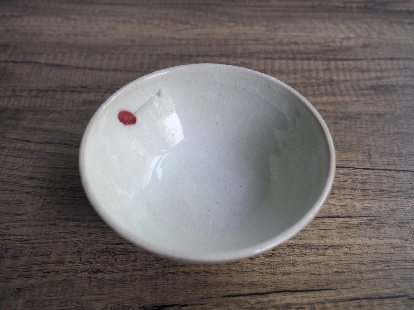 Shigaraki-ware Cherry Bowl